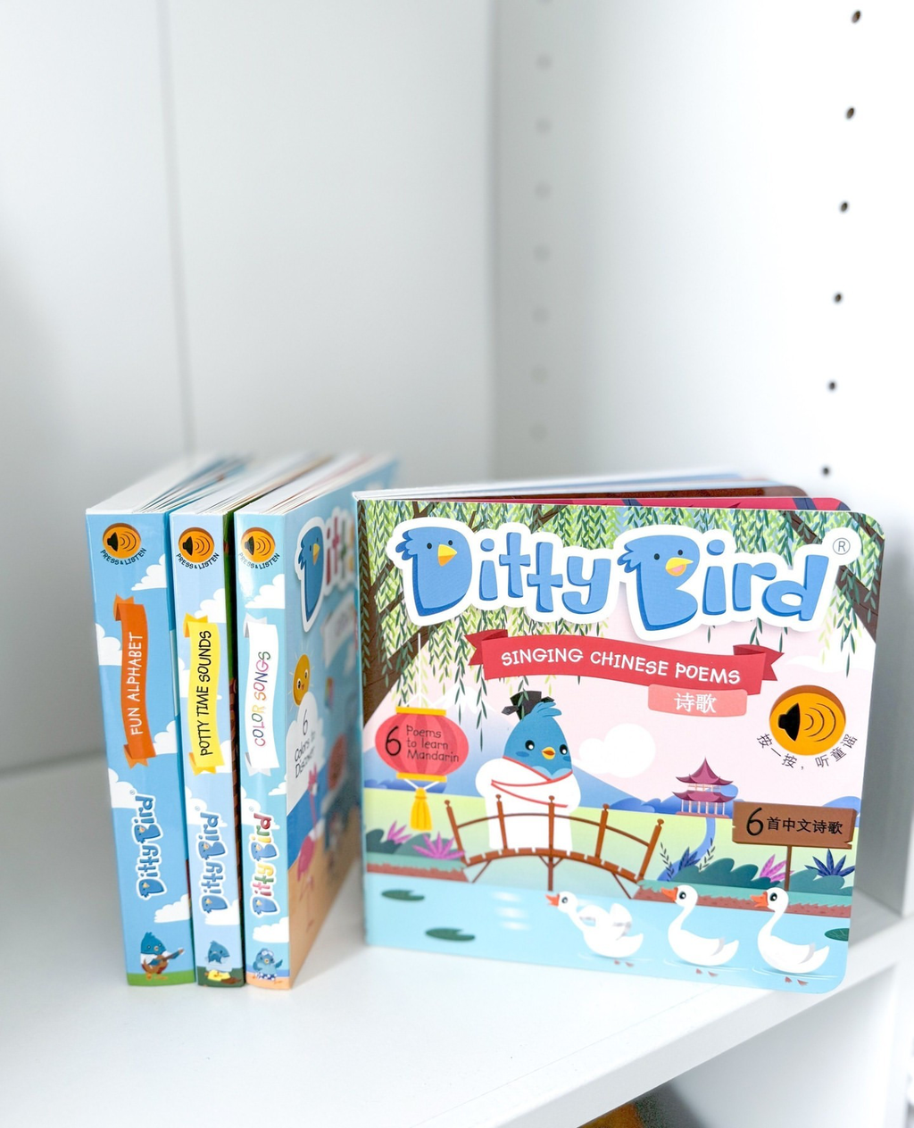 Bilingual Book | Chinese Poems Ditty Bird - USB-C