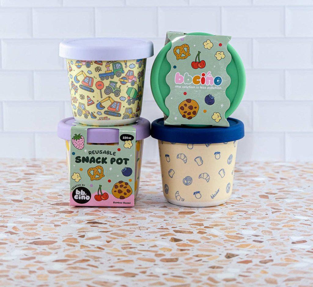 Brunch-Kins Bamboo-Based SNACK POT