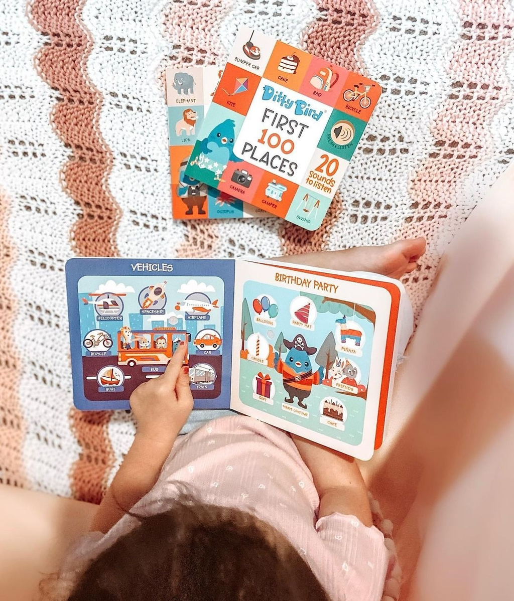 First 100 Words | Ditty Bird Book-Award Family Choice USB-C
