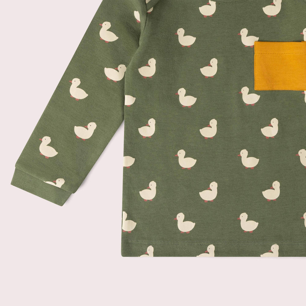 Olive Ducks Organic T-Shirt & Jogger Playset