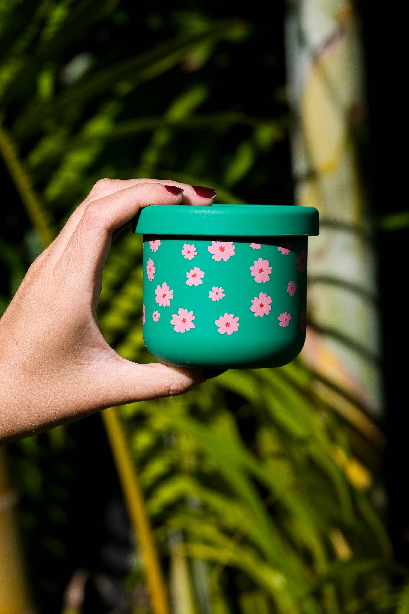 Ditsy Silicone SNACK POT 