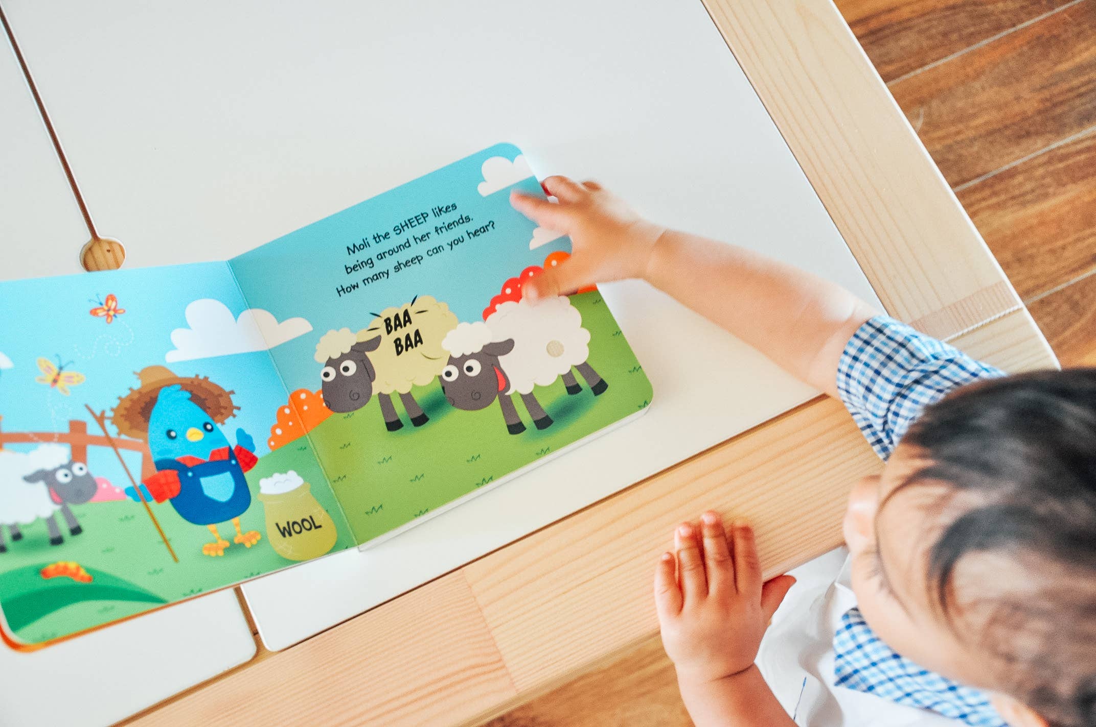 Ditty Bird Farm Animal | Baby Sound Book Farm USB-C