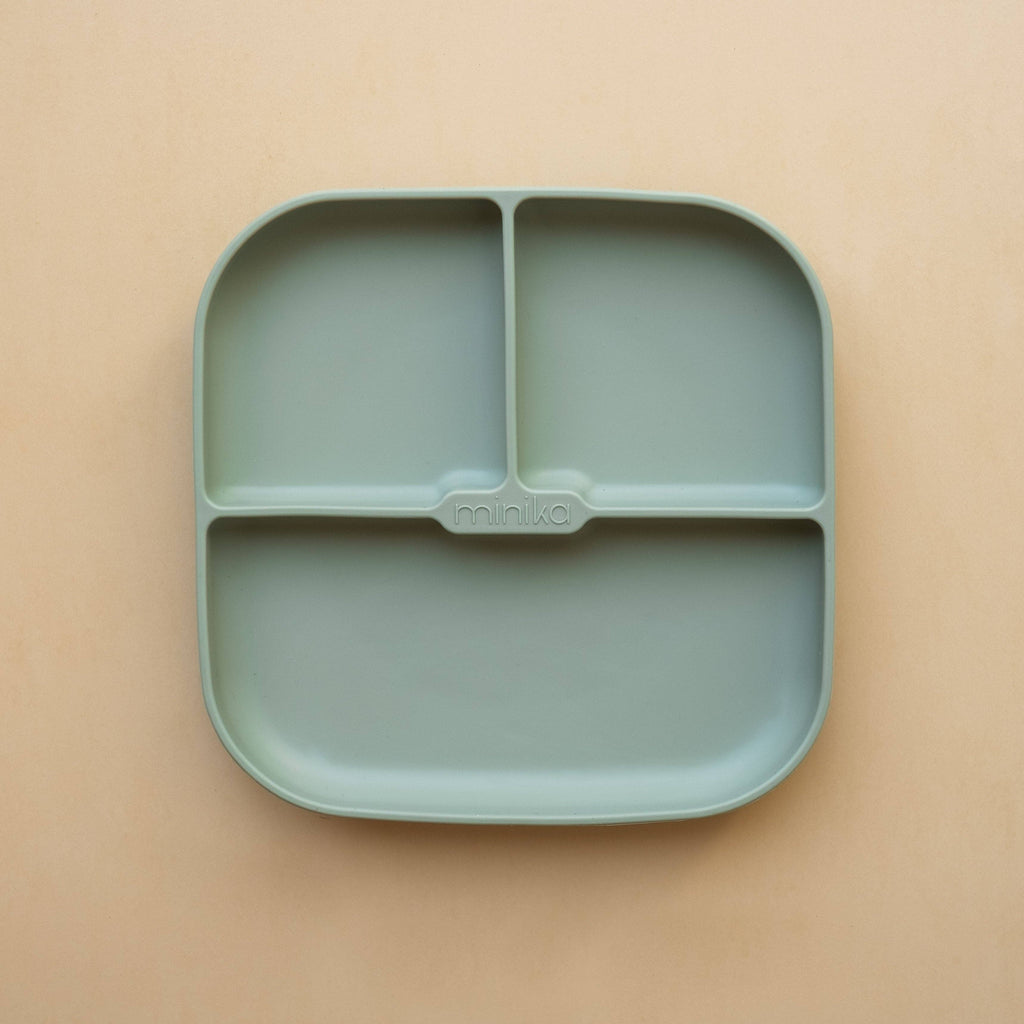 Silicone plate - Sage