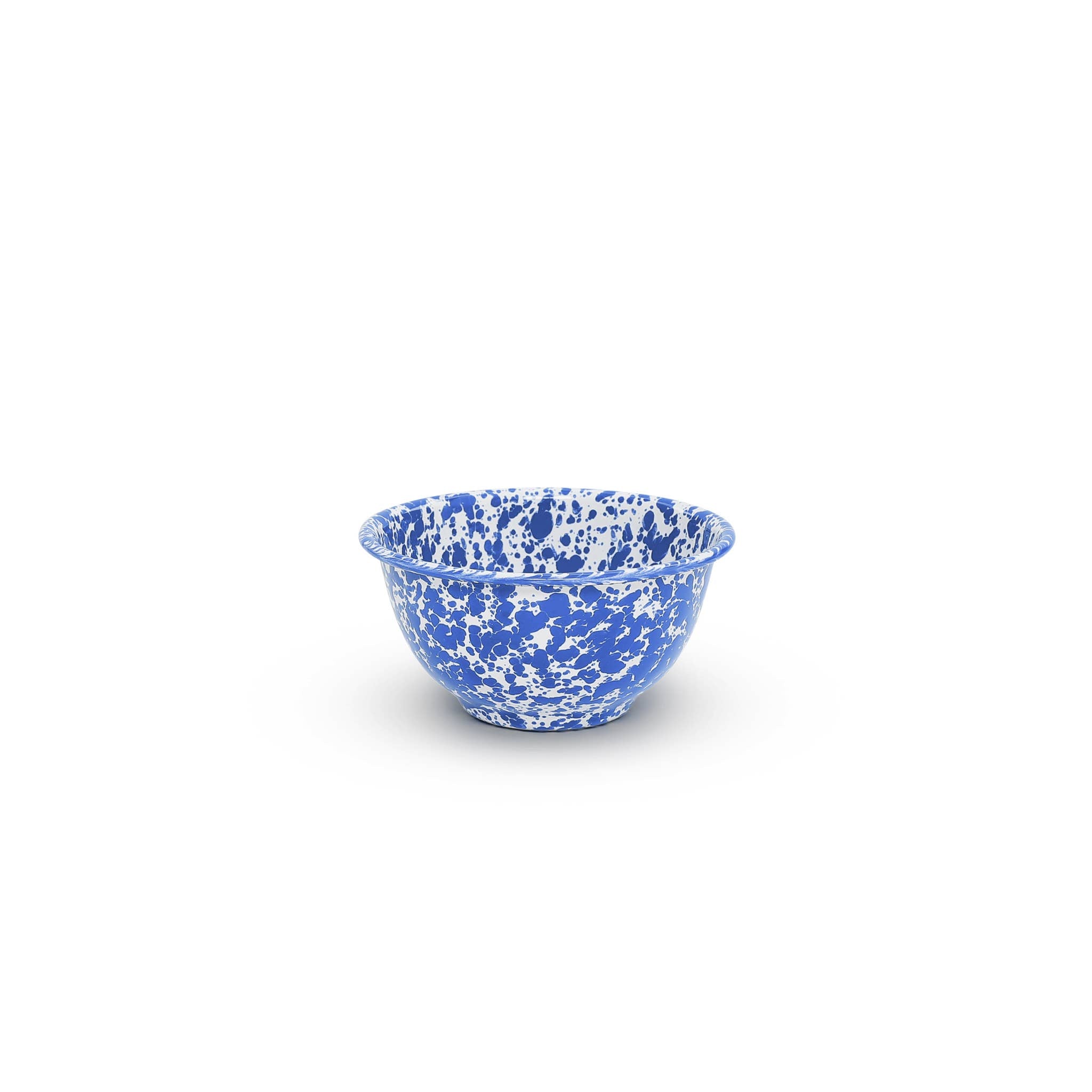 Splatter Enamelware Small Footed Bowl