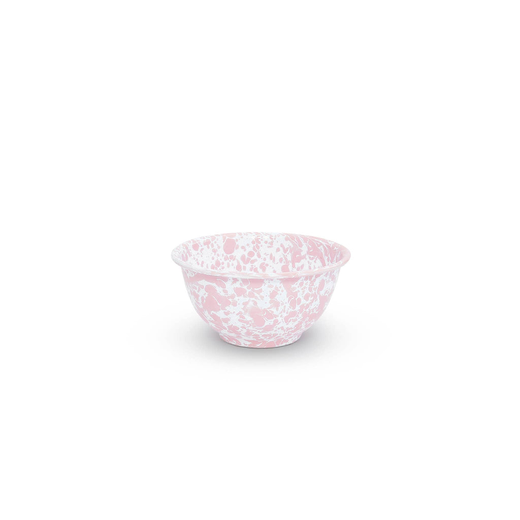 Splatter Enamelware Small Footed Bowl