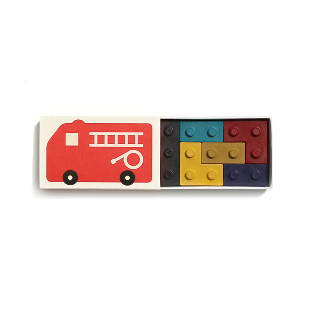 Goober | Pocket Crayon - Fire Engine