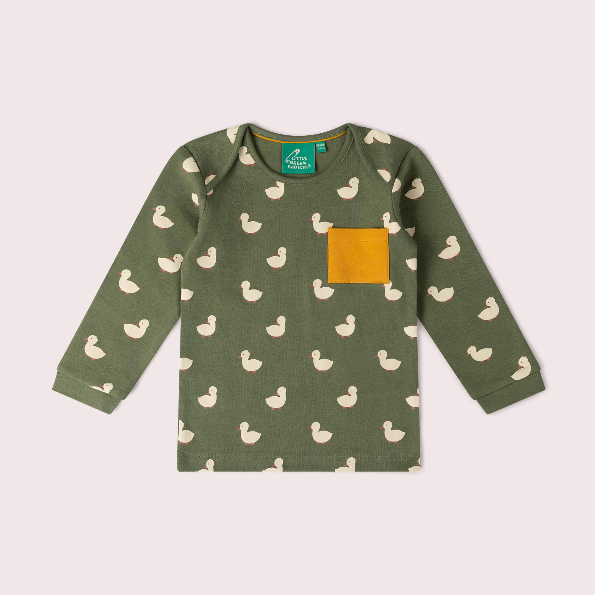 Olive Ducks Organic T-Shirt & Jogger Playset