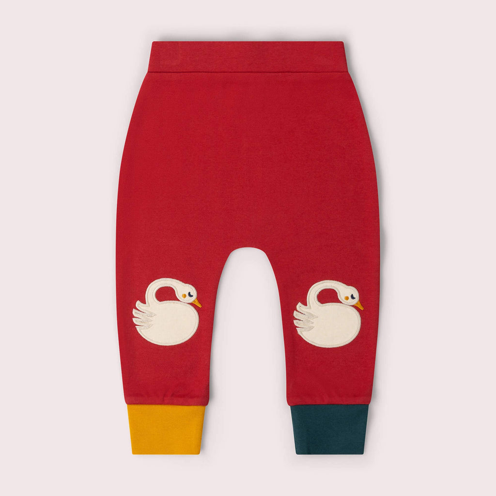 Sleeping Swans Knee Patch Joggers