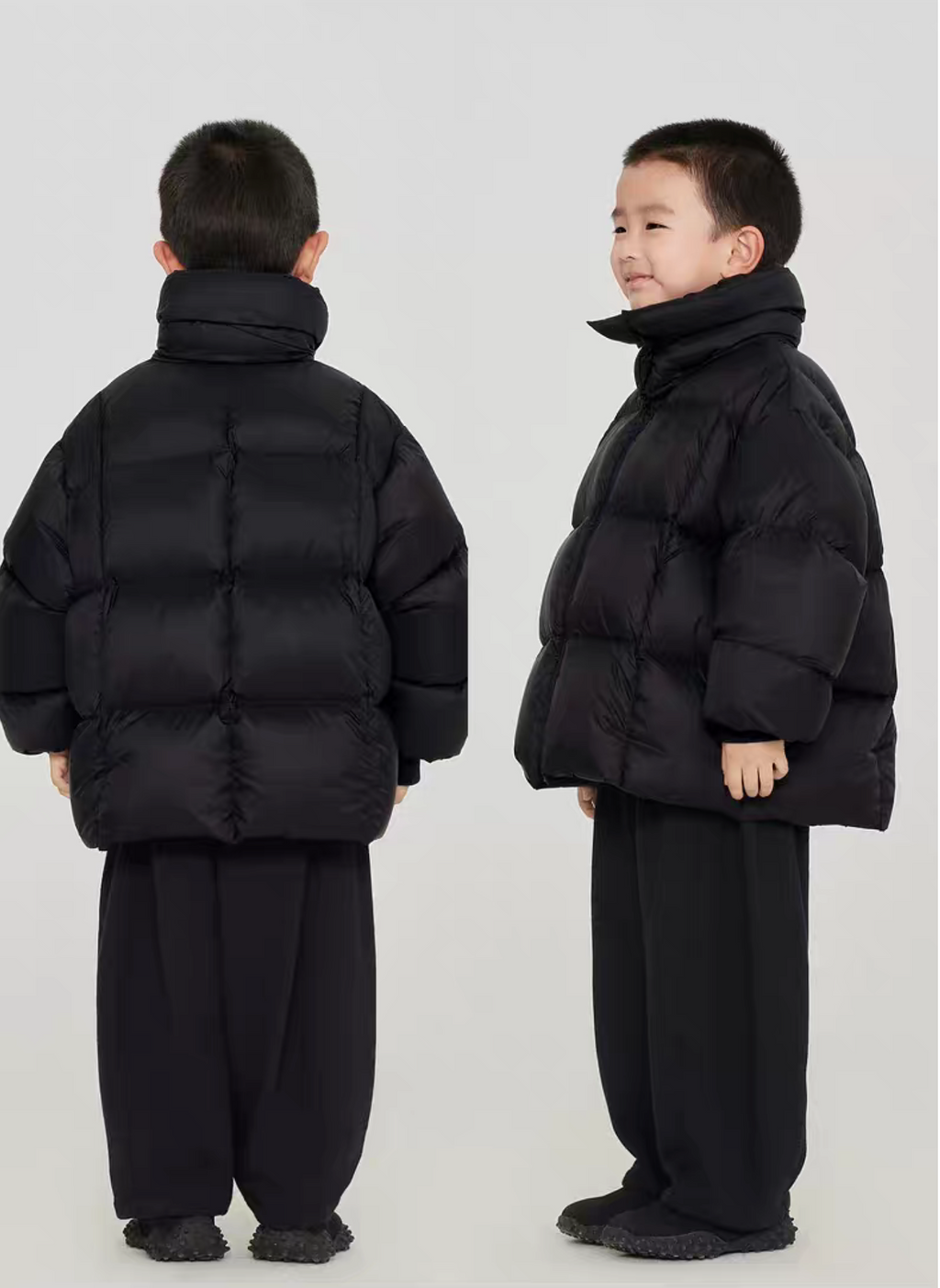 Children’s Short Down Jacket – Unisex (for Boys and Girls)
