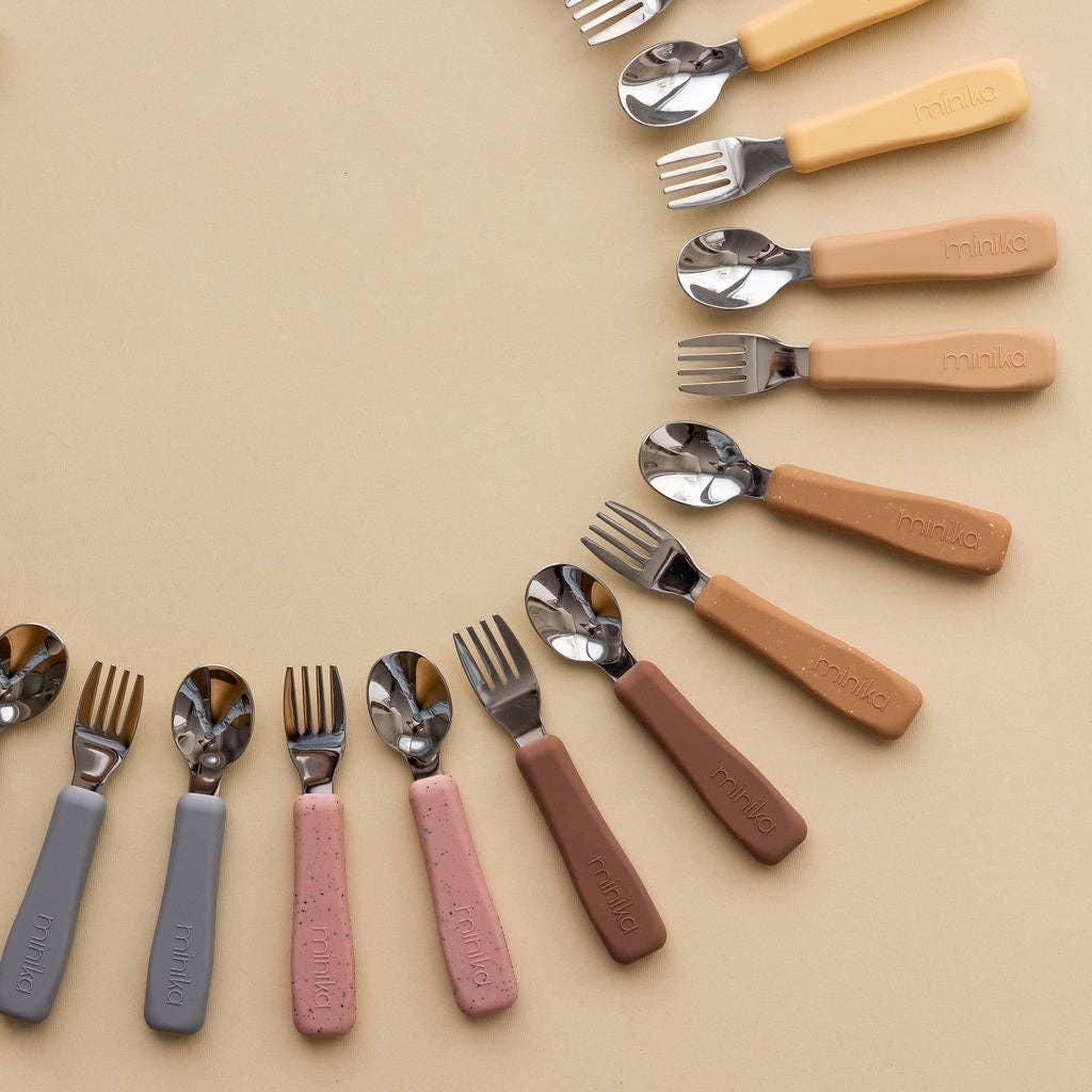 Fork and spoon set - Ice