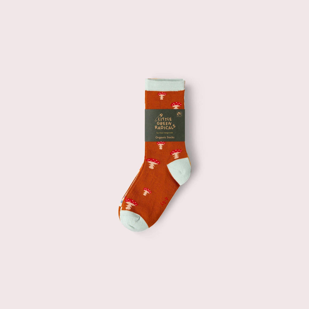 Mushrooms Ankle Socks 5 Pack