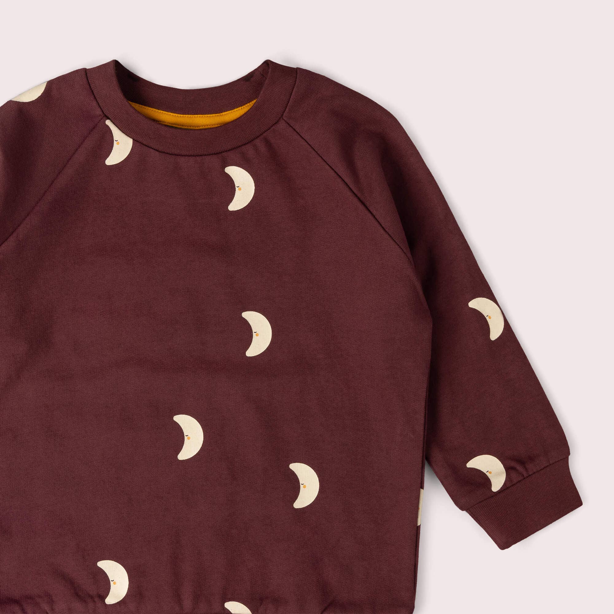 Waxing Moon Raglan Sweatshirt