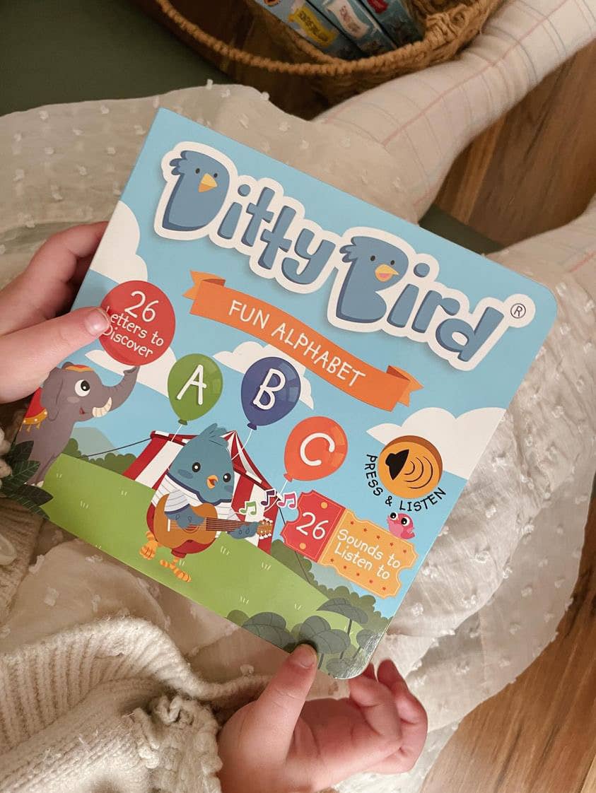 Fun Alphabet | ABC Song | Ditty Bird Baby Sound Book USB-C