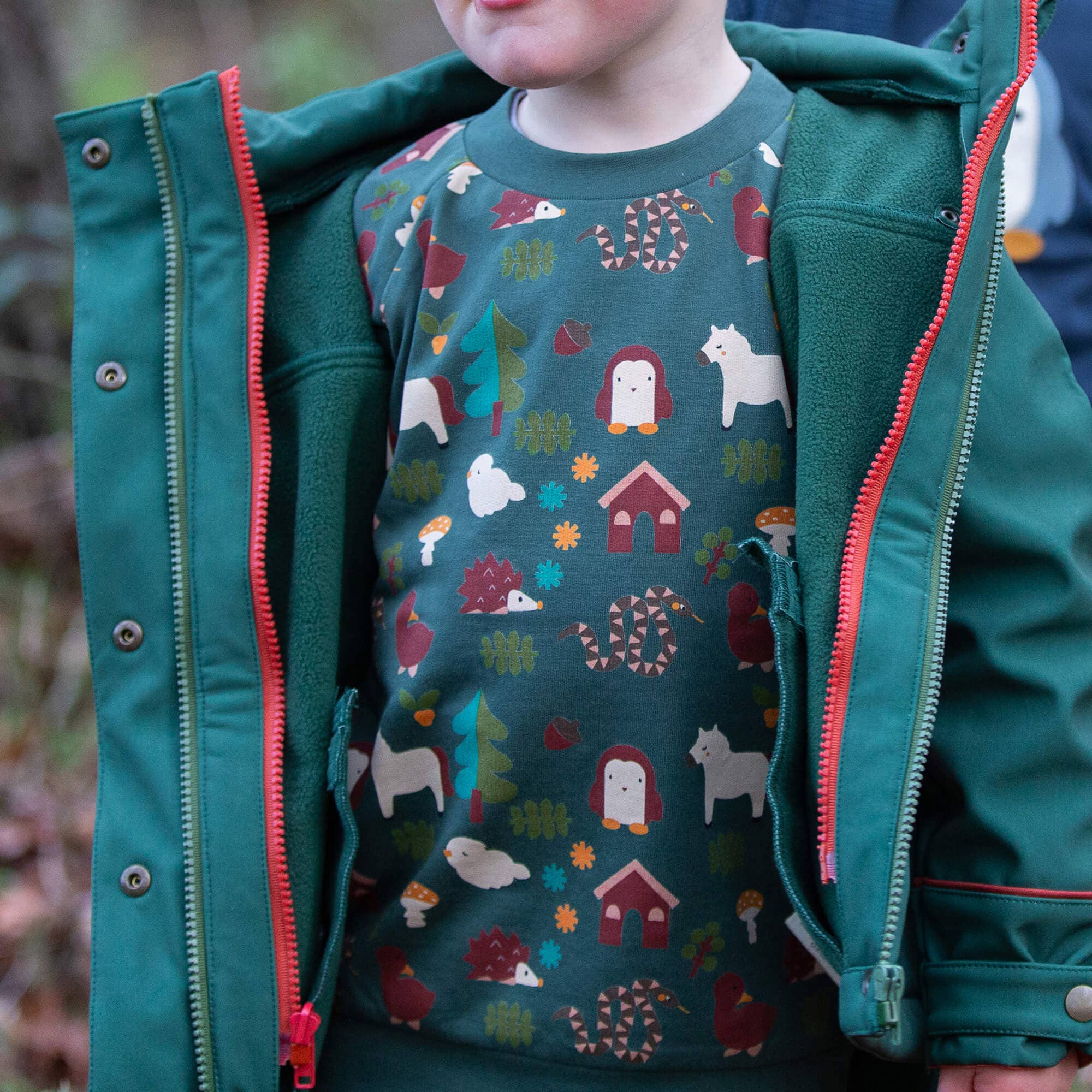 Woodland World Raglan Sweatshirt