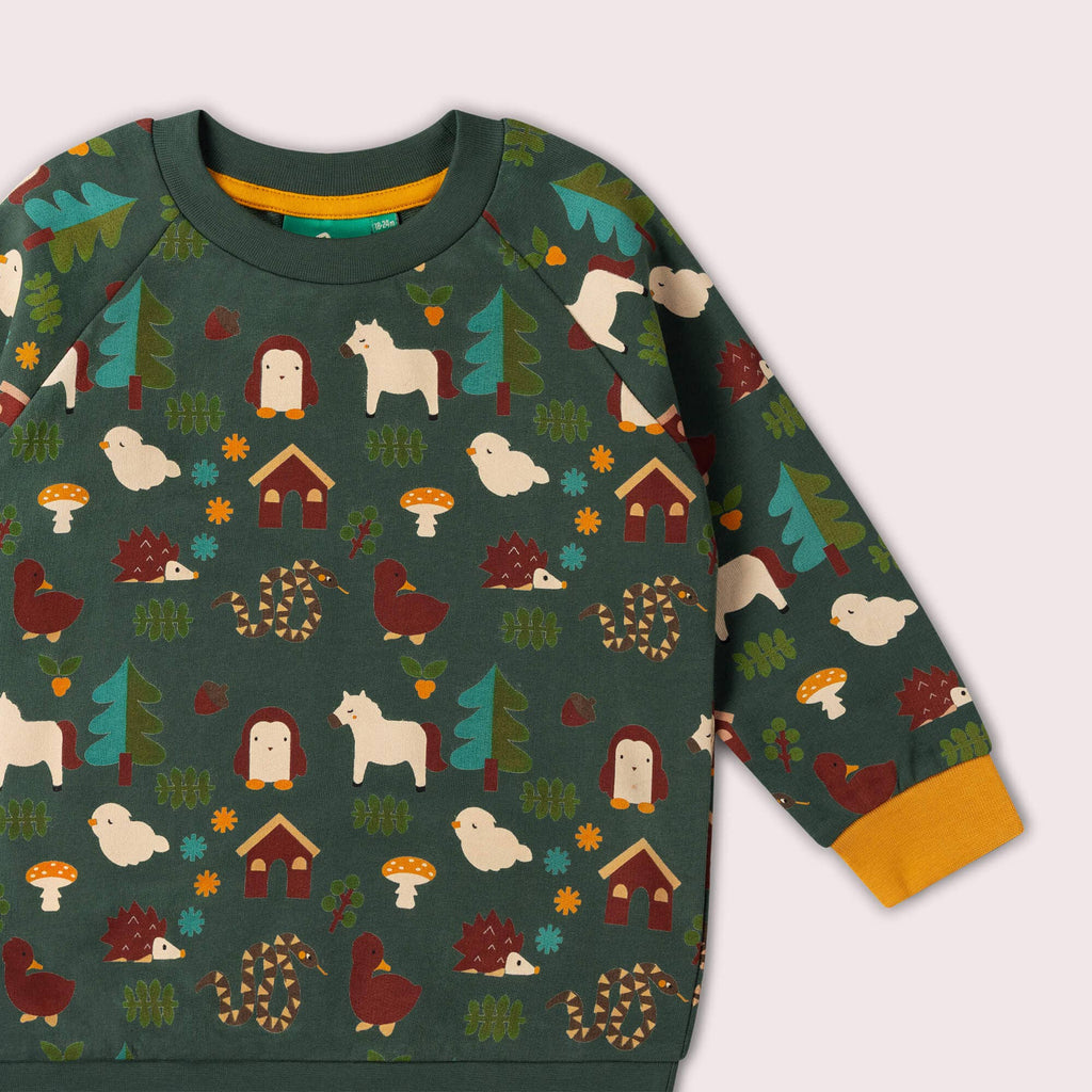 Woodland World Raglan Sweatshirt