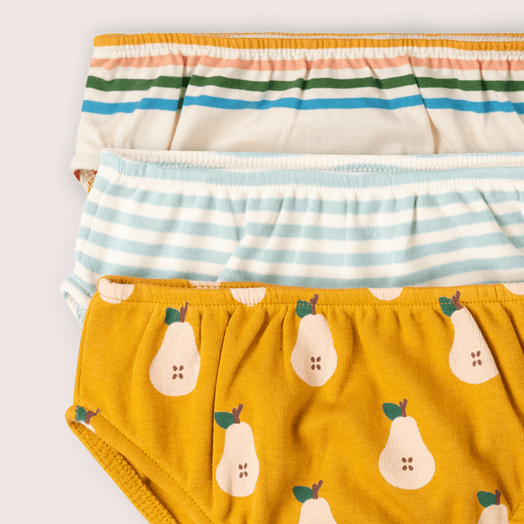 Summer Pears Organic Underwear Set 3 Pack