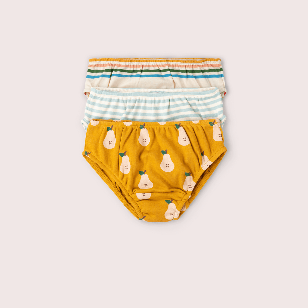 Summer Pears Organic Underwear Set 3 Pack