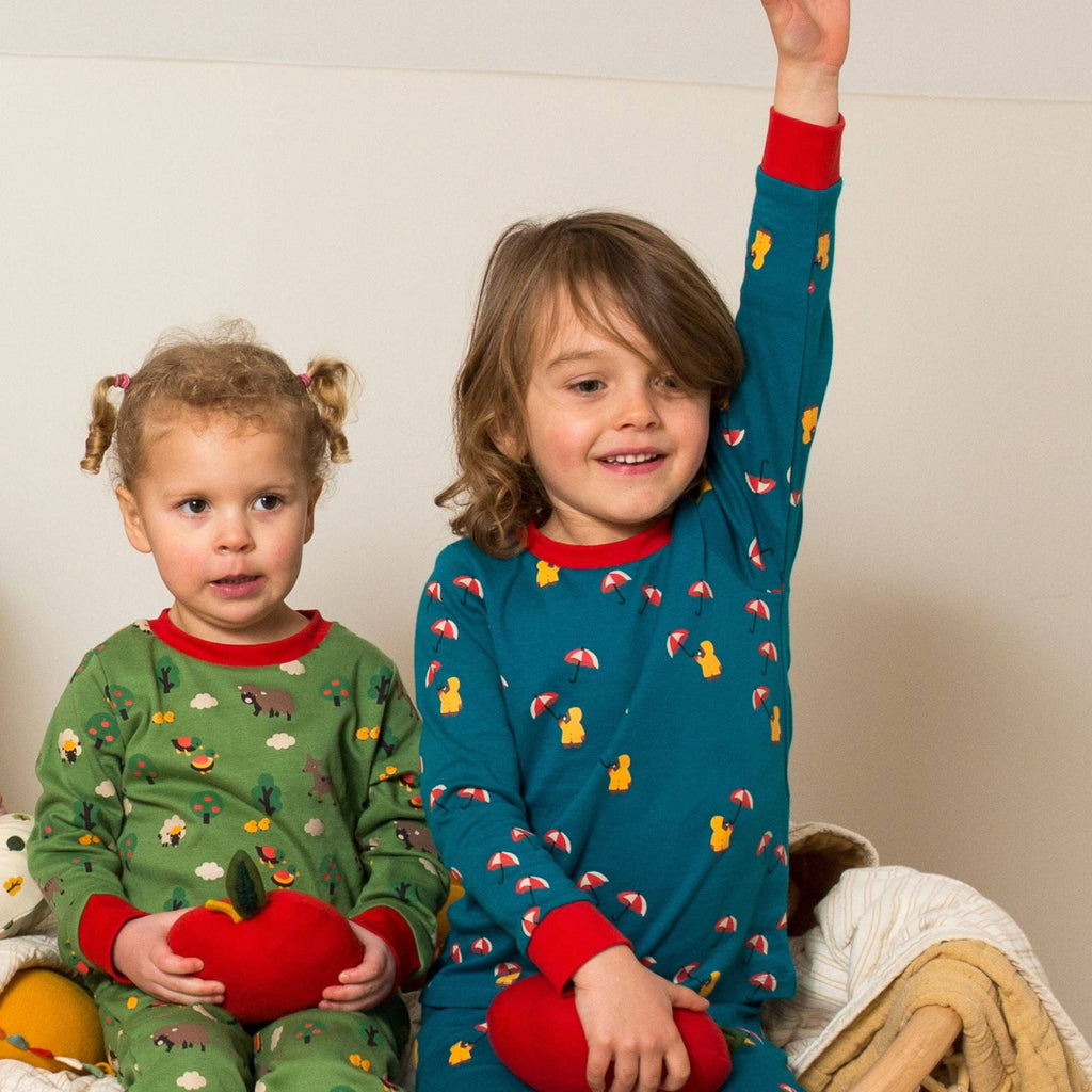 Animal Friends Organic Pyjamas NOT AVAILABLE for USA/AUS/CAN