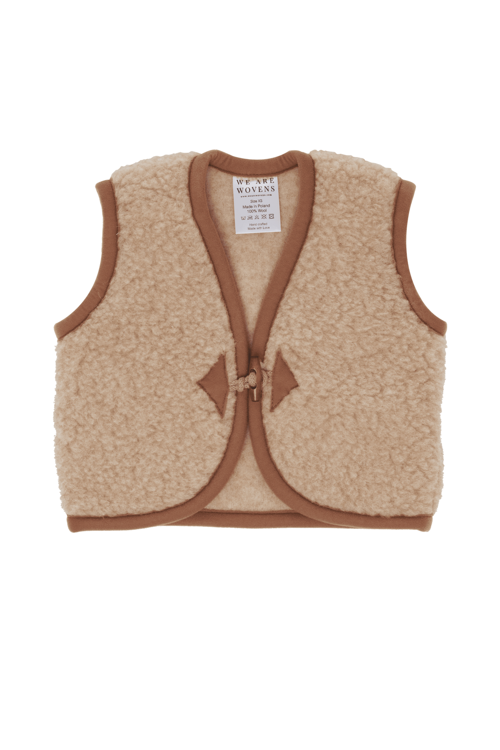 Wollen bodywarmer - Macchiato