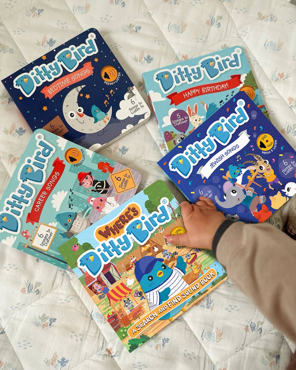 First Look and Find Activity Sound Book  toddlers 1- 3 USB-C