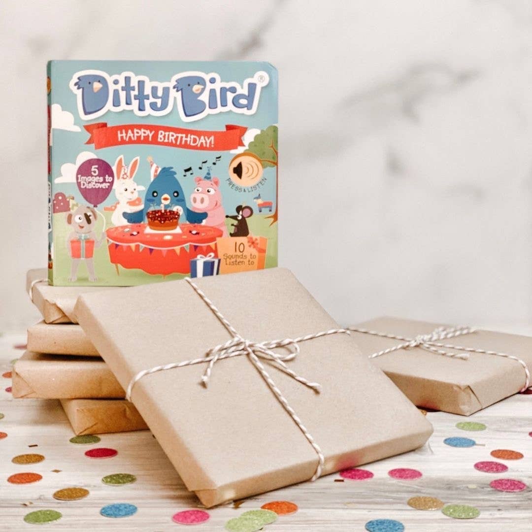 Birthday Book | Ditty Bird Happy Birthday (Gift&Card) USB-C