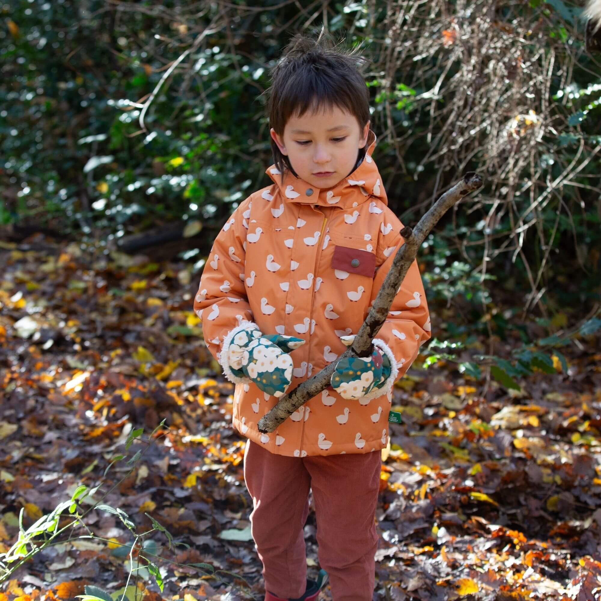 Gold Ducks Recycled Waterproof Adventure Winter Coat