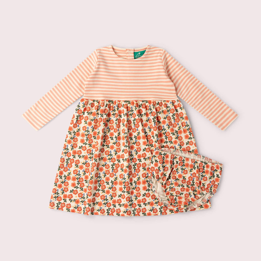 Petals Easy Peasy Long Sleeve Dress