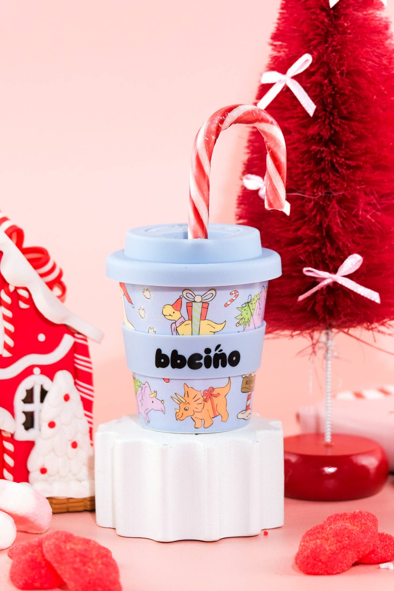 Santa’s Little Sipper in Blue - 120ml (STRAW INCLUDED)