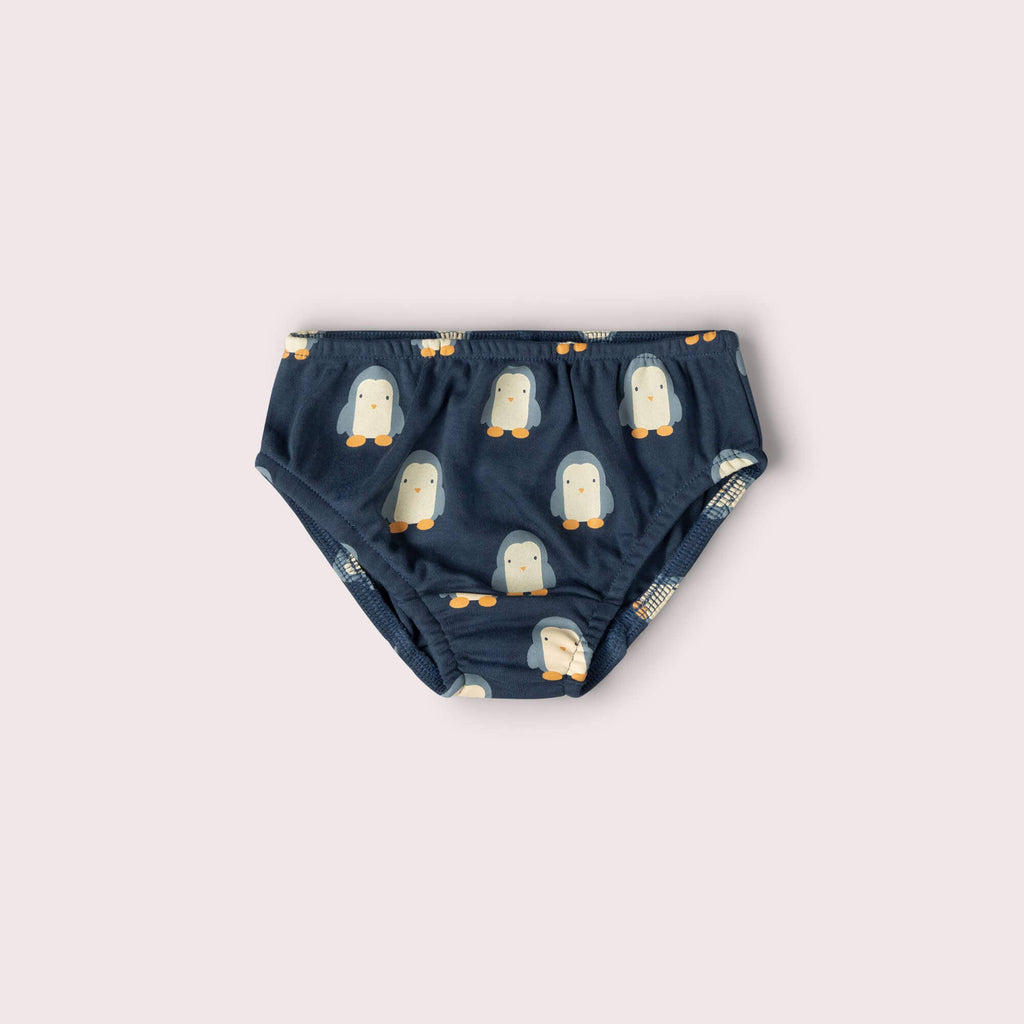 Blue Penguins Organic Underwear 3 Pack