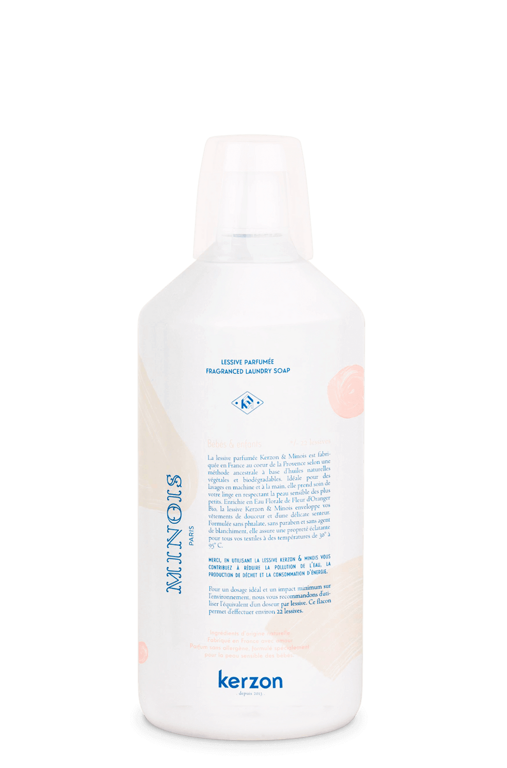 Scented Laundry Detergent  
Natural scented laundry detergent Kerzon x Minois