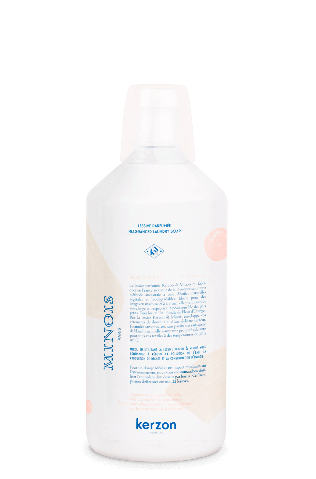 Scented Laundry Detergent  
Natural scented laundry detergent Kerzon x Minois