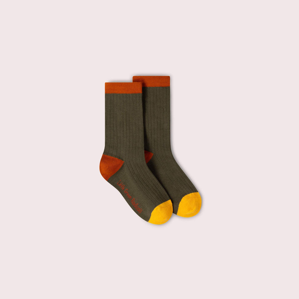 Olive Ducks Ankle Socks 5 Pack