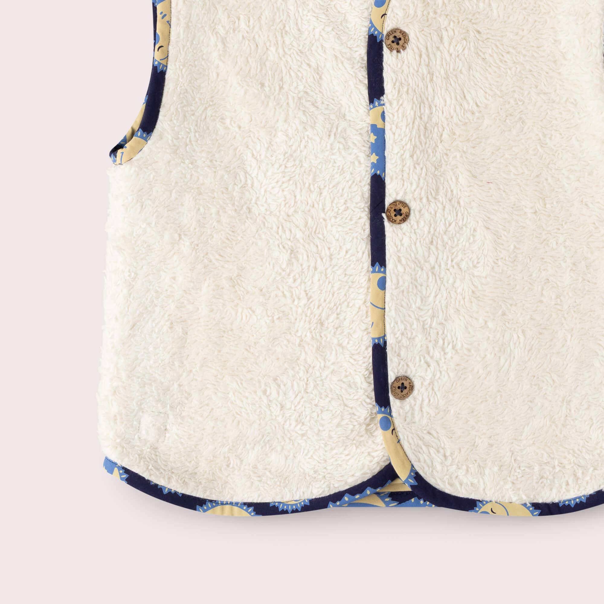 Sun Folk Sherpa Lined Reversible Gilet