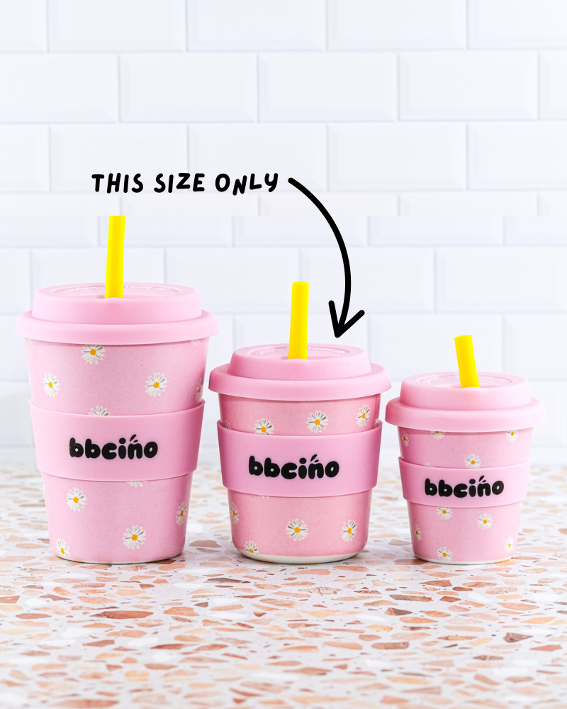 Daisy Baby Kids Keep Cup - 240ml (STRAW INCLUDED)