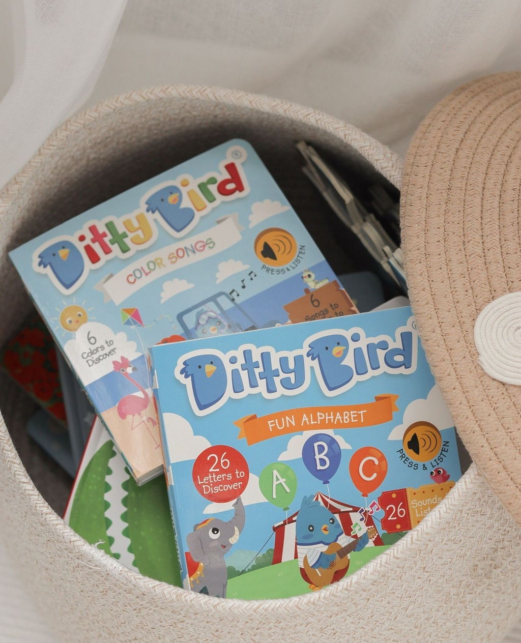 Fun Alphabet | ABC Song | Ditty Bird Baby Sound Book USB-C
