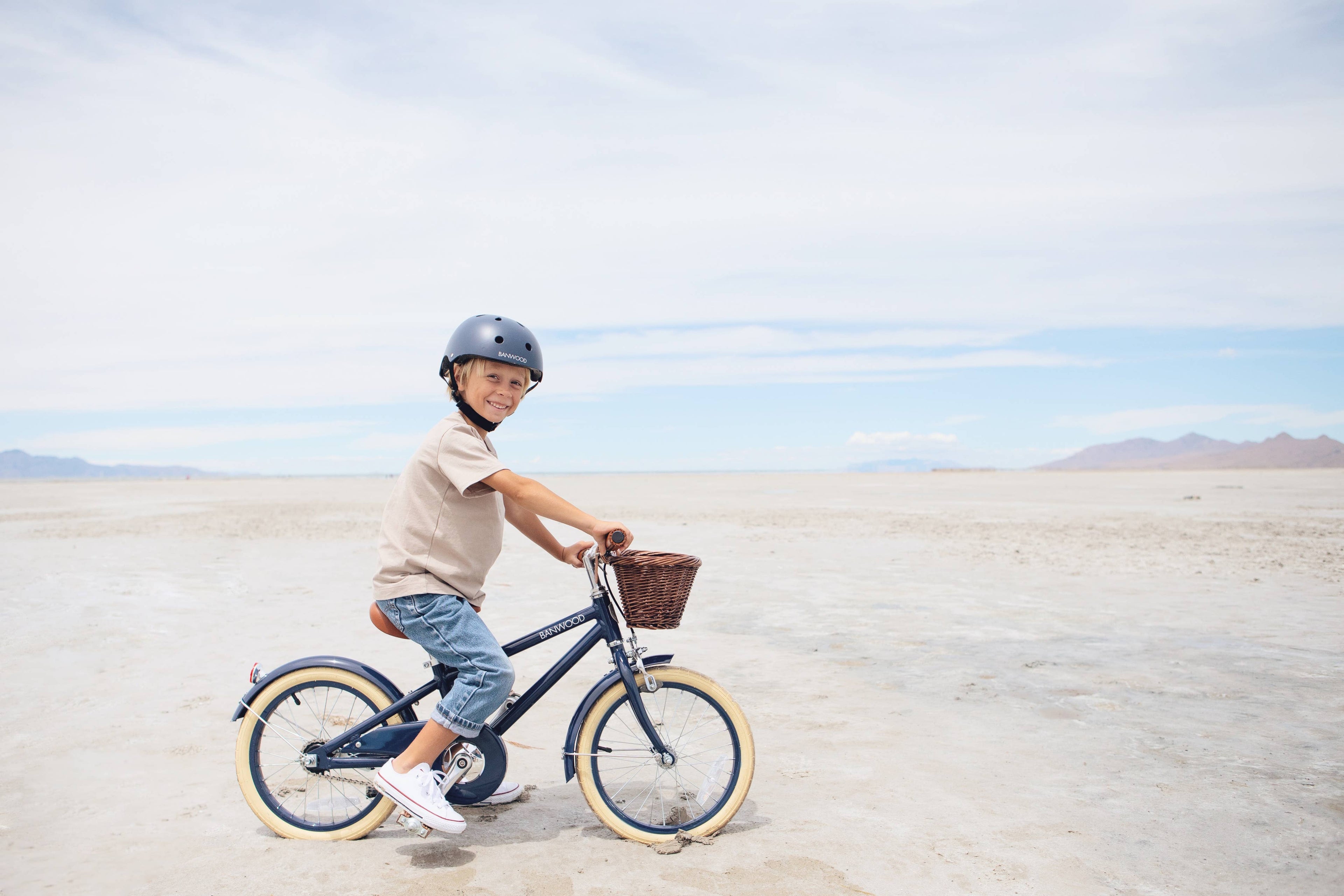 BANWOOD 16" CLASSIC BIKE VINTAGE - NAVY