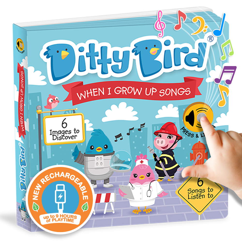 Fireman, Astronaut | Ditty Bird When I Grow Up Songs USB-C
