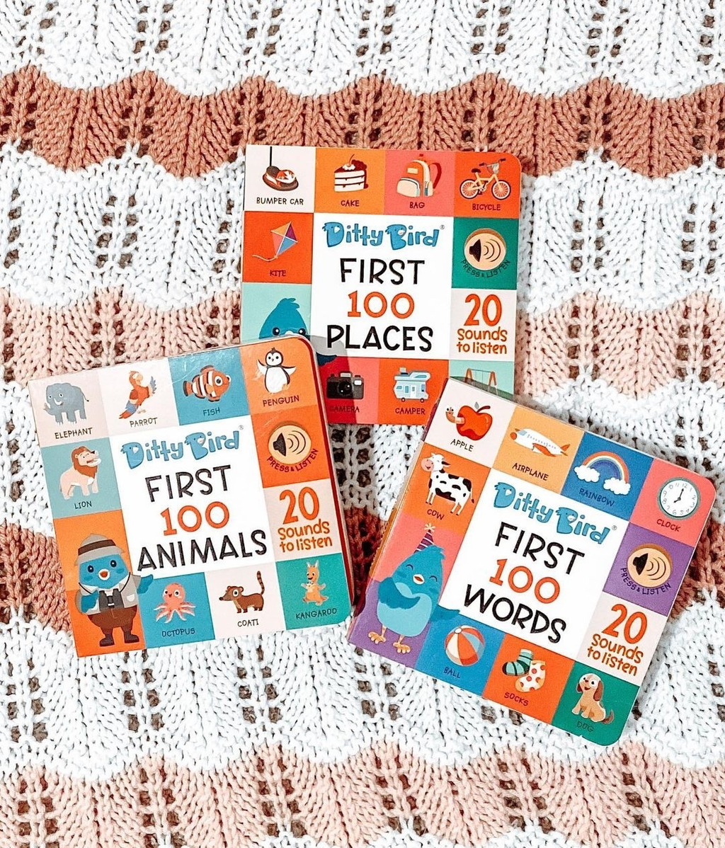 First 100 Words | Ditty Bird Book-Award Family Choice USB-C
