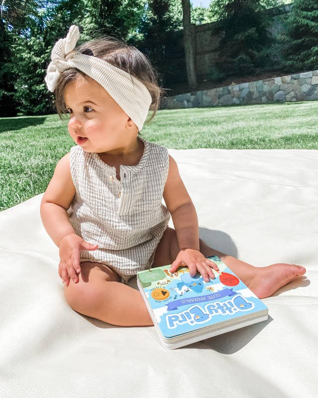 Ditty Bird First Sensory Book Montessori Cute Animals USB-C