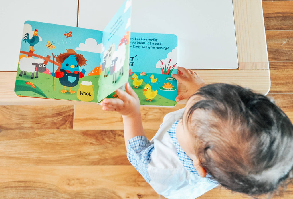 Ditty Bird Farm Animal | Baby Sound Book Farm USB-C