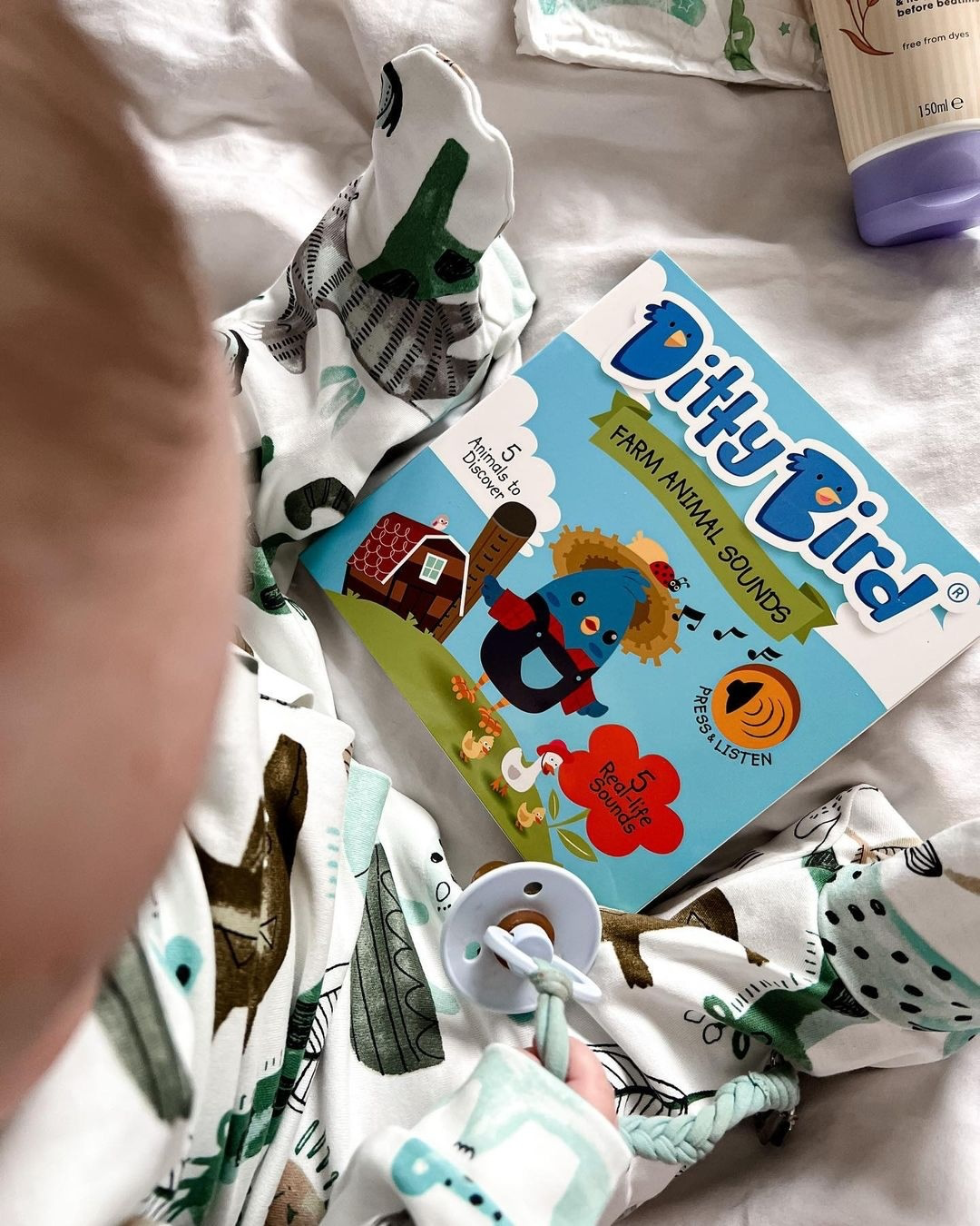 Ditty Bird Farm Animal | Baby Sound Book Farm USB-C