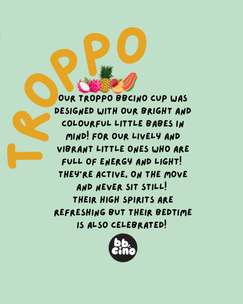 Troppo Kids Keep Cup - 240ml (STRAW INCLUDED)