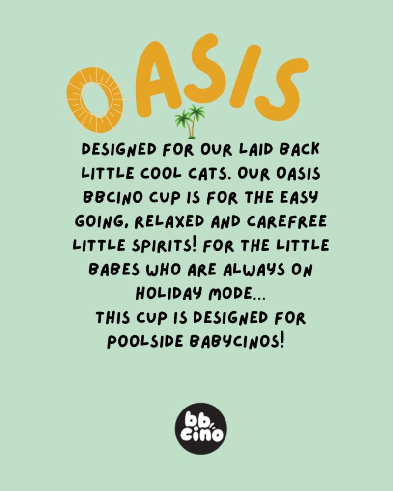 Oasis Kids Keep Cup - 240ml (STRAW INCLUDED)