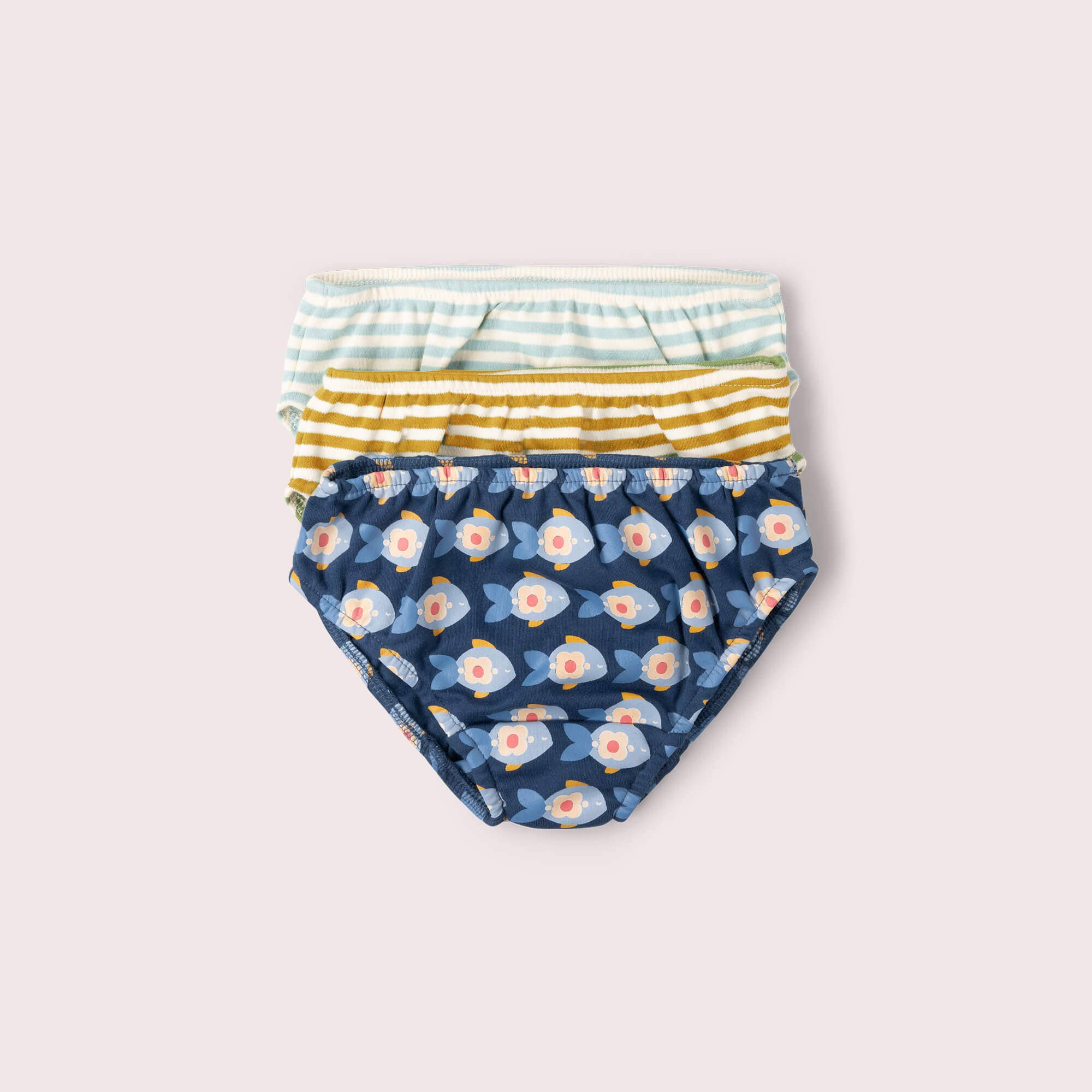 Little Fish Organic Underwear Set 3 Pack