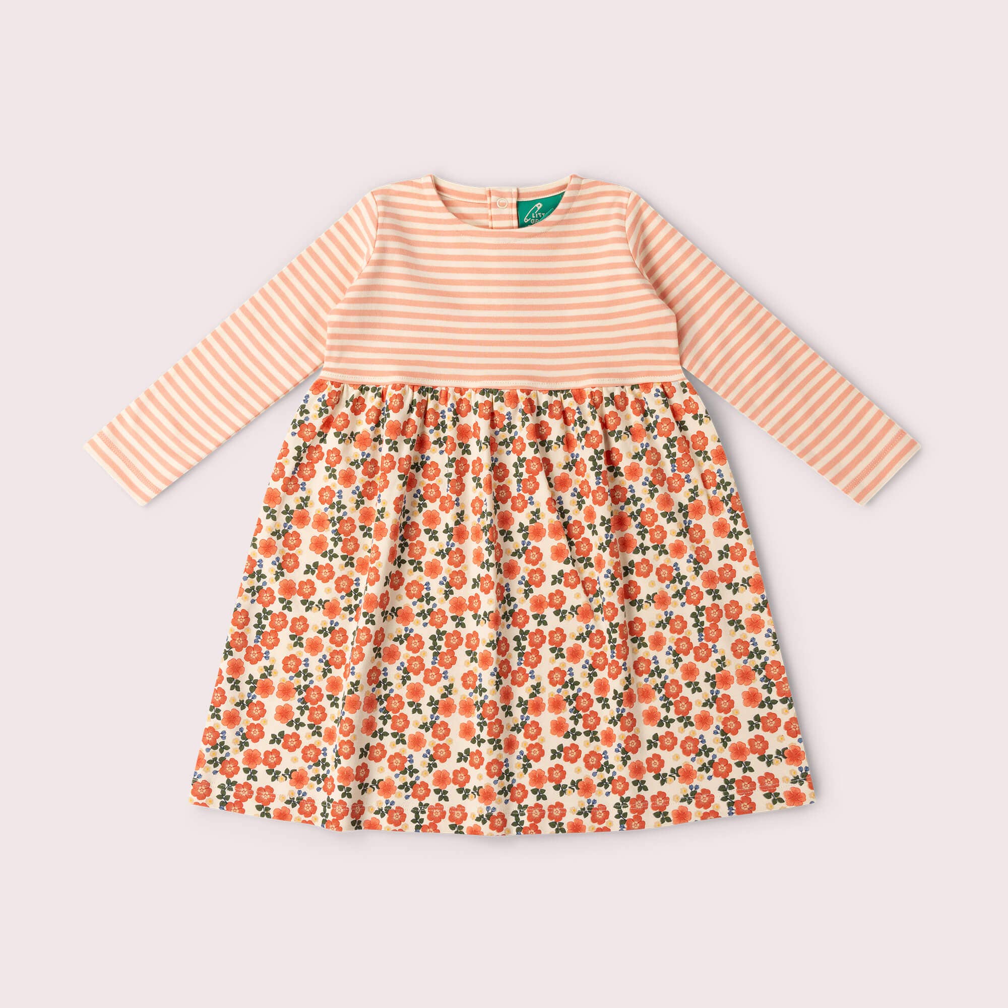 Petals Easy Peasy Long Sleeve Dress