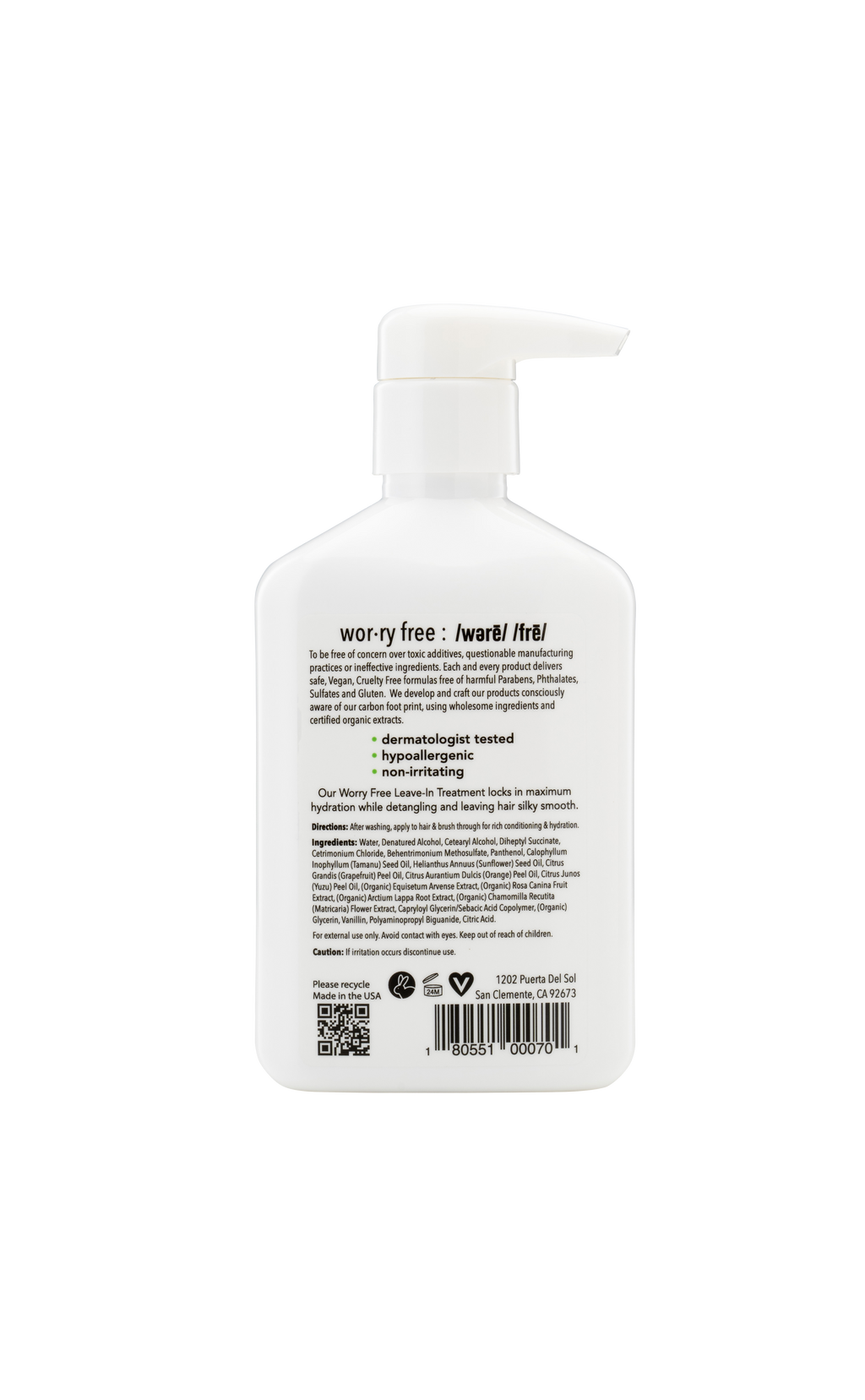 Worry Free Leave-In Treatment