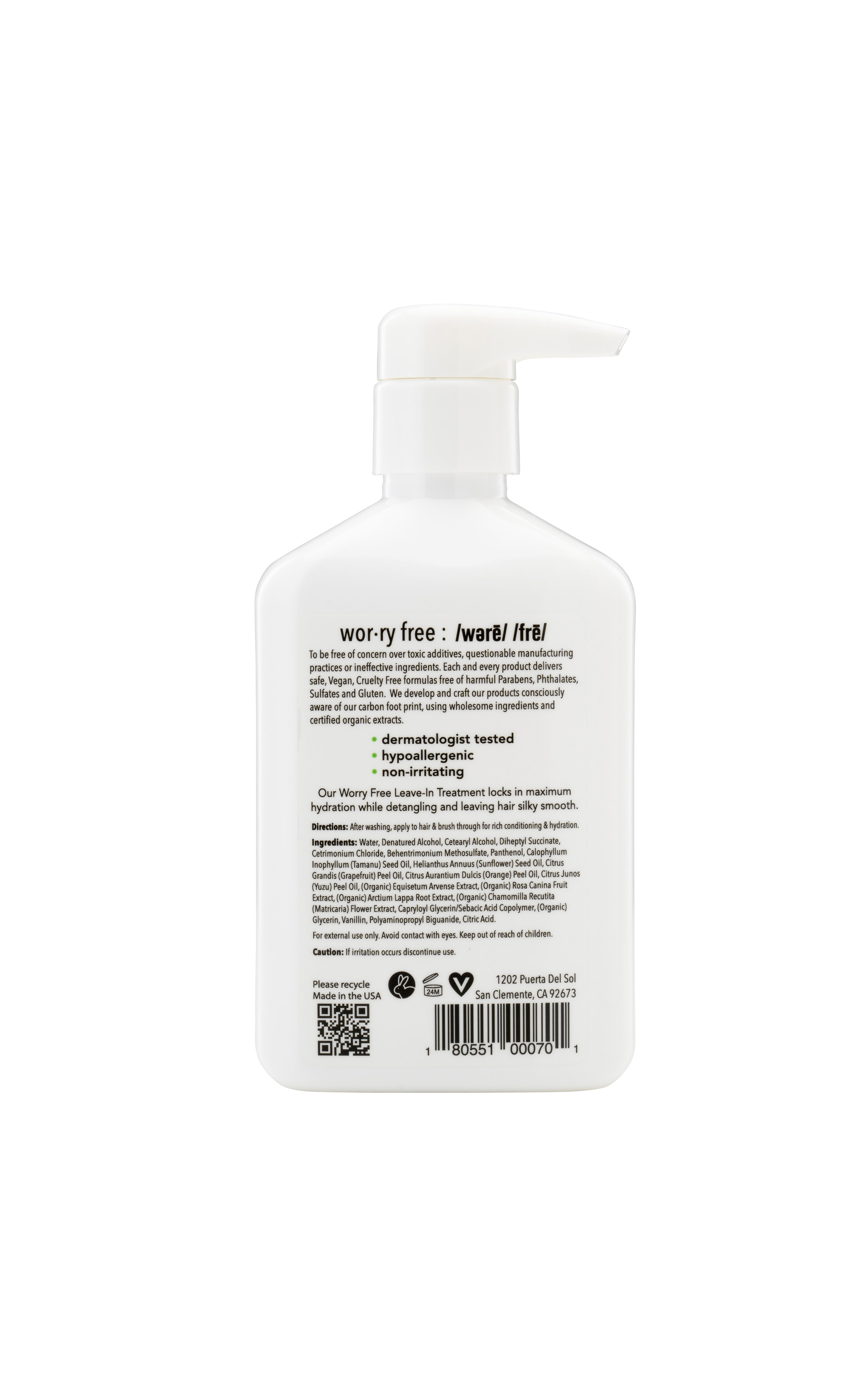 Worry Free Leave-In Treatment