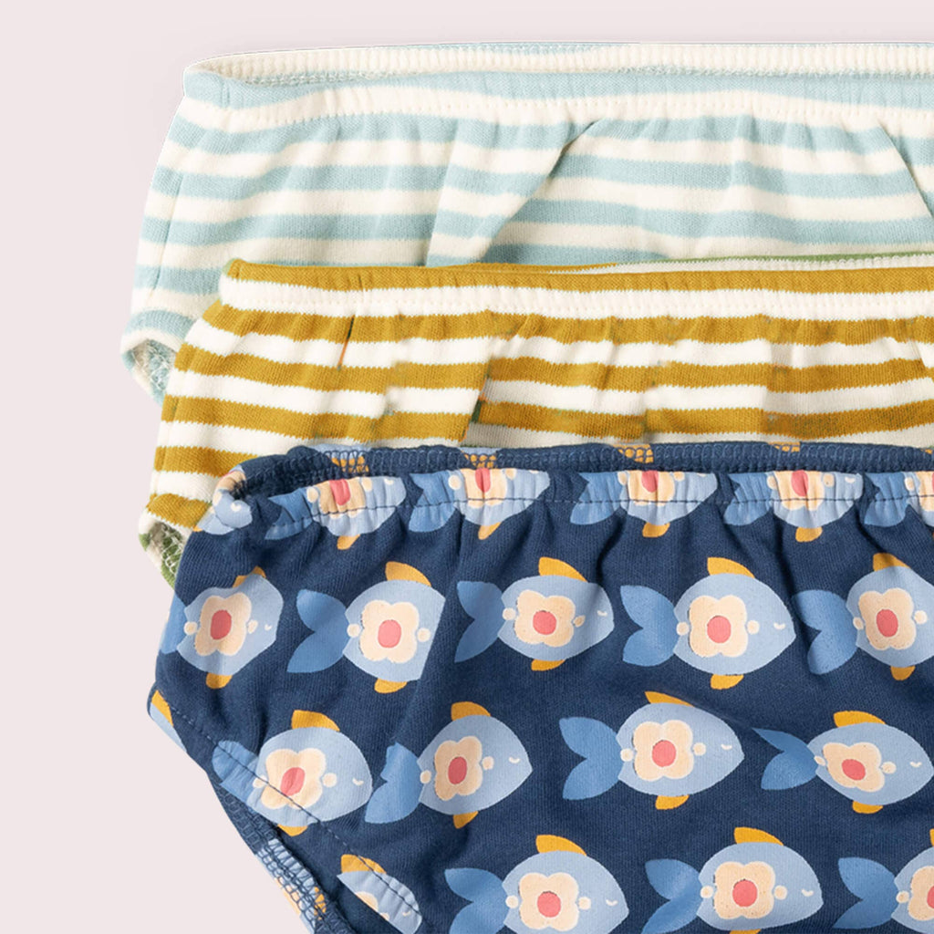 Little Fish Organic Underwear Set 3 Pack