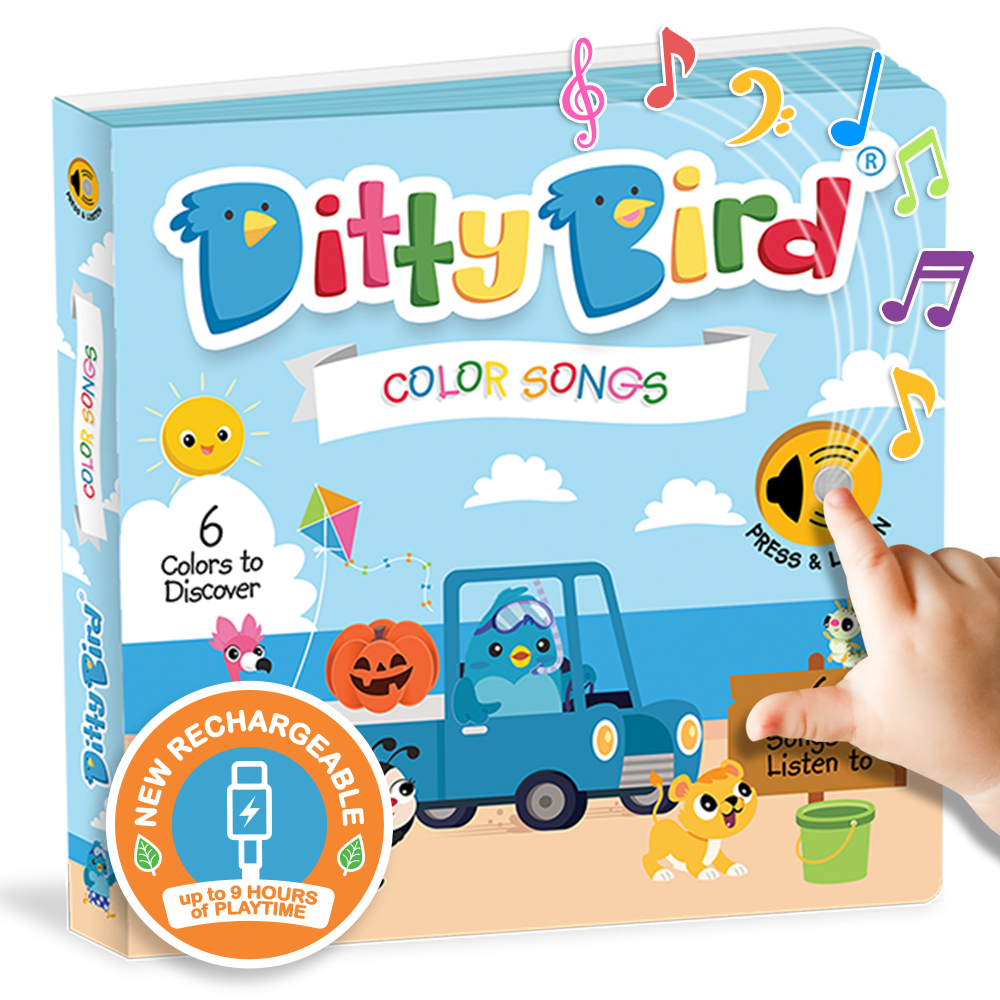 Color Songs | Ditty Bird Sound Book - USB-C
