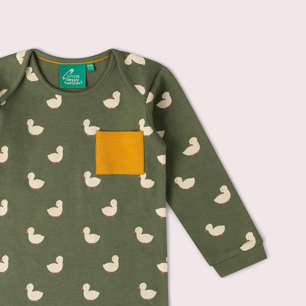 Olive Ducks Organic T-Shirt & Jogger Playset